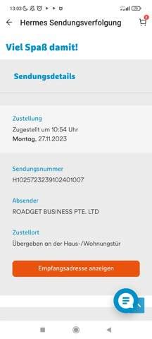 hermes paket falsch zugestellt